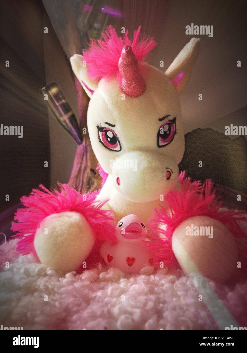 Mine!!! Unicorn! - Smartphone Captured Stock Image