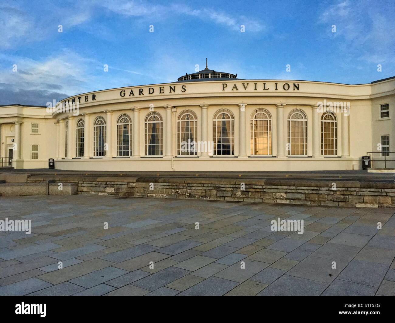 The recentlyrefurbished Winter Gardens Pavilion in WestonsuperMare