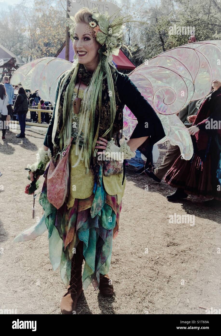 Fairy at Renaissance festival in North Carolina 2017 Stock Photo Alamy