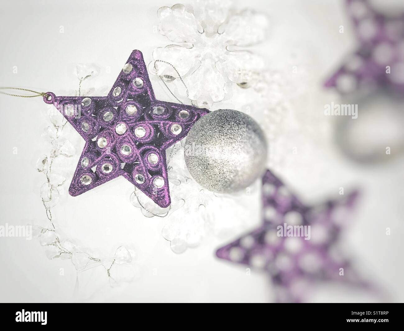 Christmas decoration - Smartphone Captured Stock Image