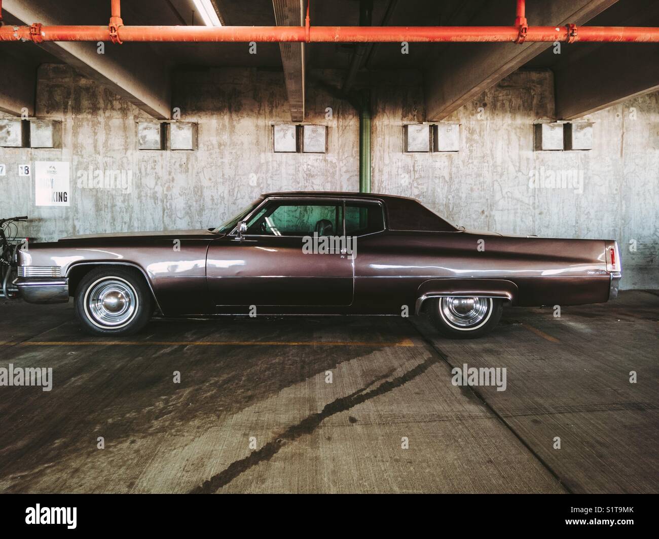 Cadillac Coupe de Ville Driver’s side - Smartphone Captured Stock Image