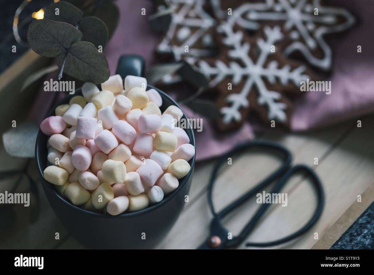 Hot chocolate Stock Photo