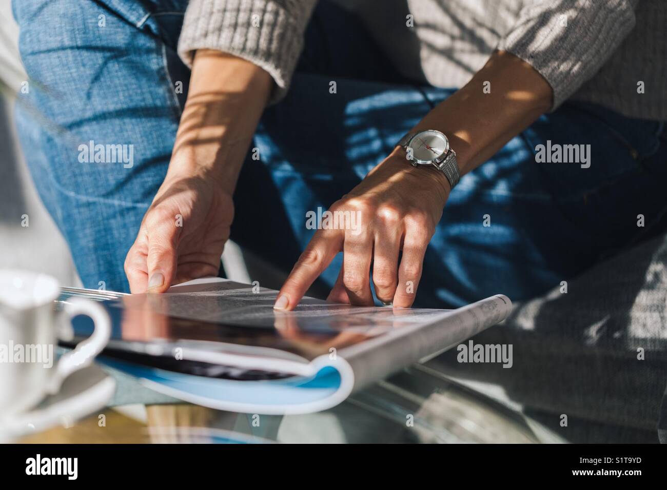 Newspaper Stock Photo