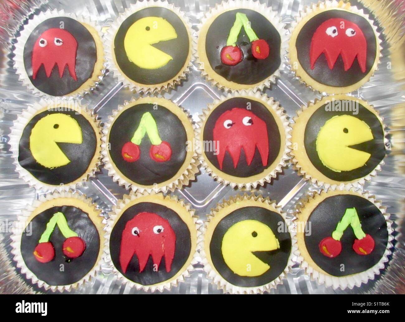 Yummy, Pac-Man! Stock Photo