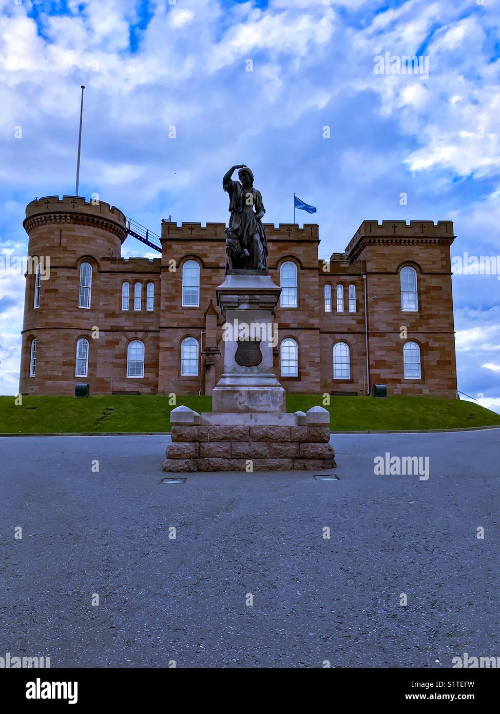 Inverness castle Stock Photo