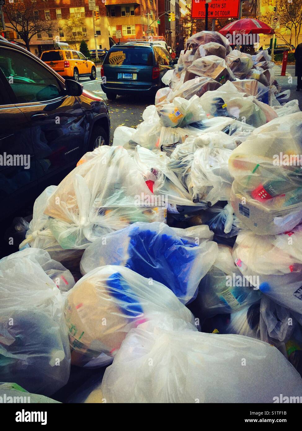 New york city garbage sidewalk hires stock photography and images Alamy
