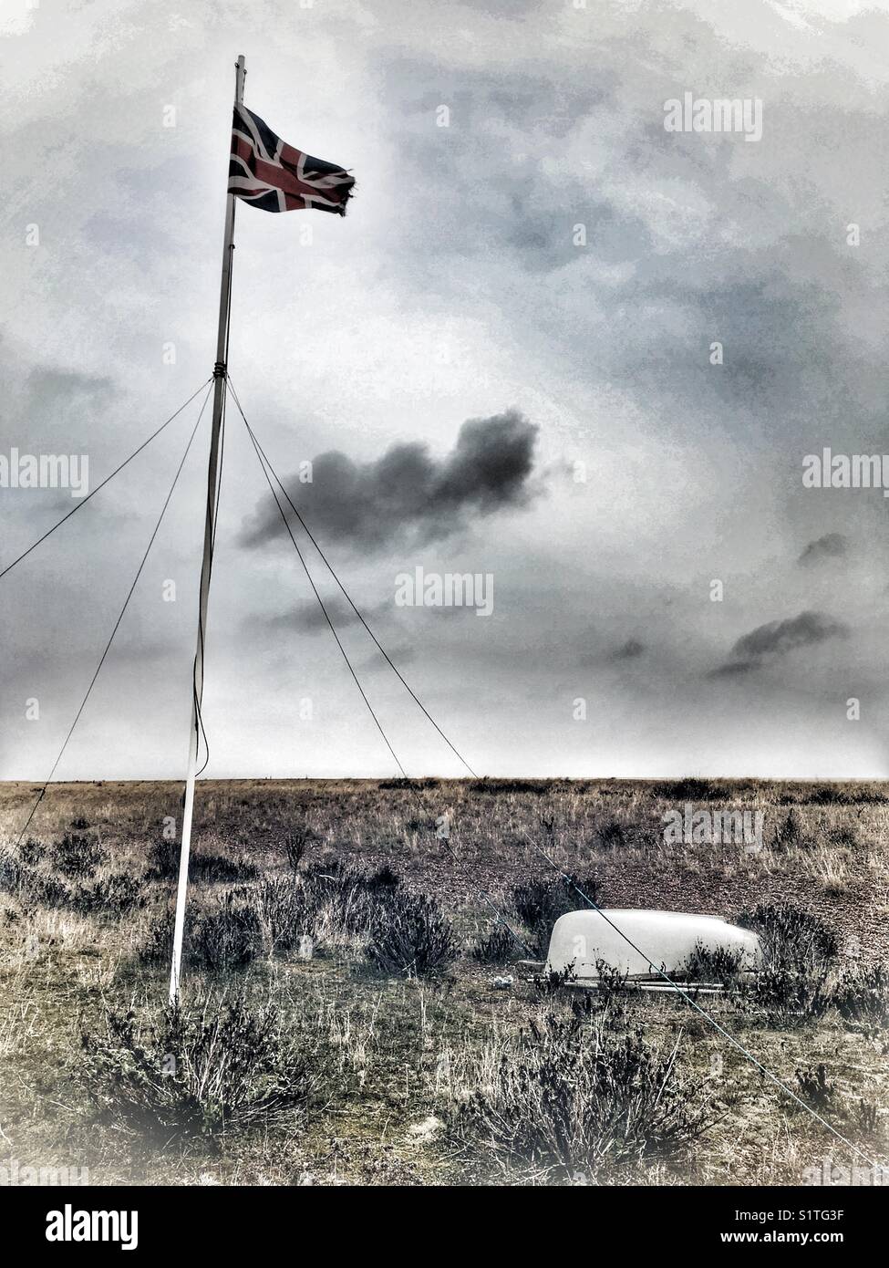 English Heritage Coast - Smartphone Captured Stock Image