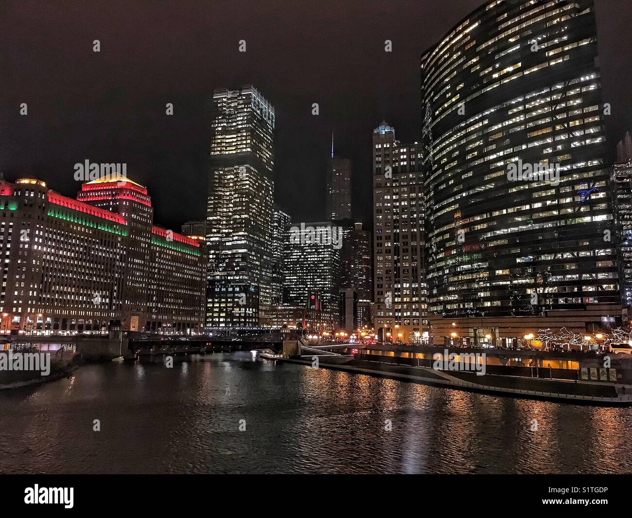 Chicago lights hires stock photography and images Alamy