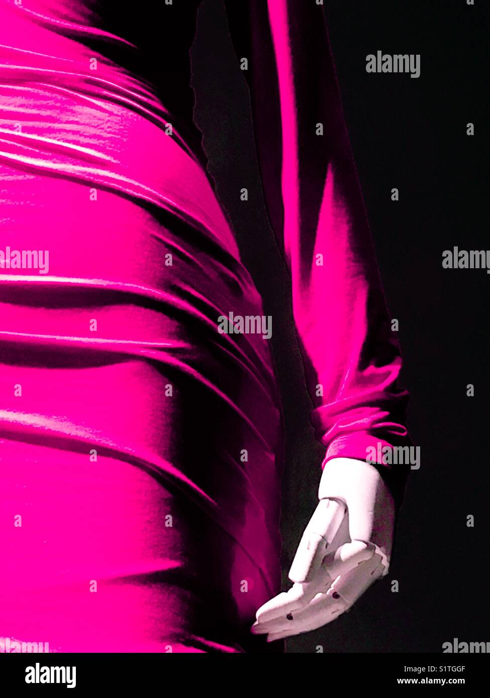 Robot mannequin - Smartphone Captured Stock Image