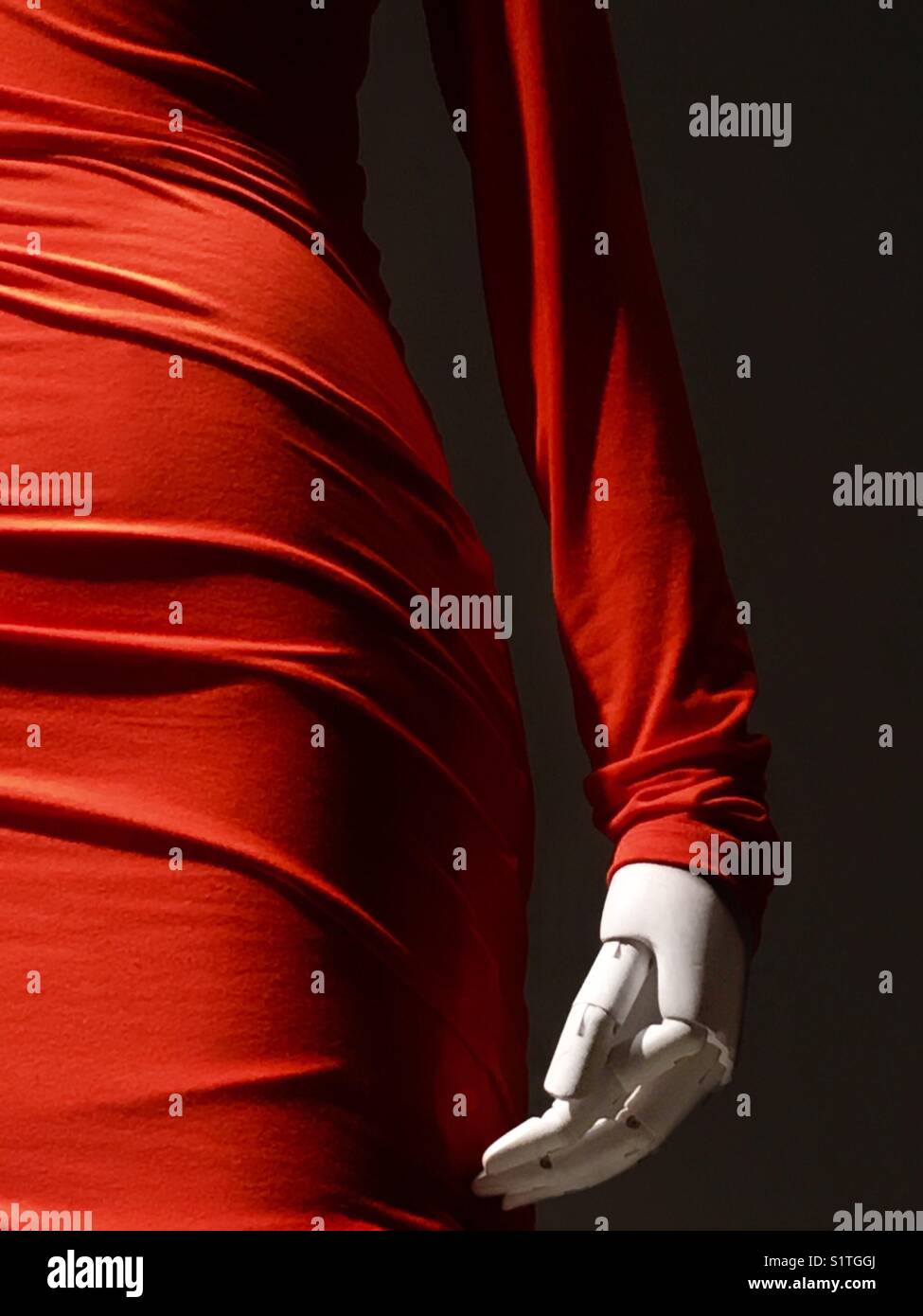 Robot Mannequin - Smartphone Captured Stock Image