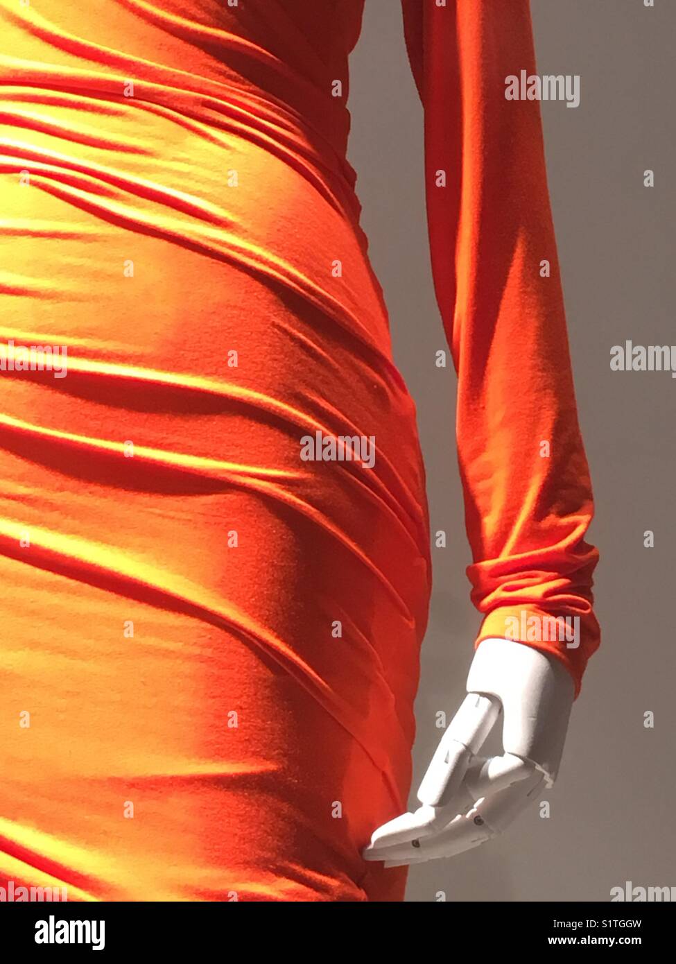 Robot Mannequin - Smartphone Captured Stock Image