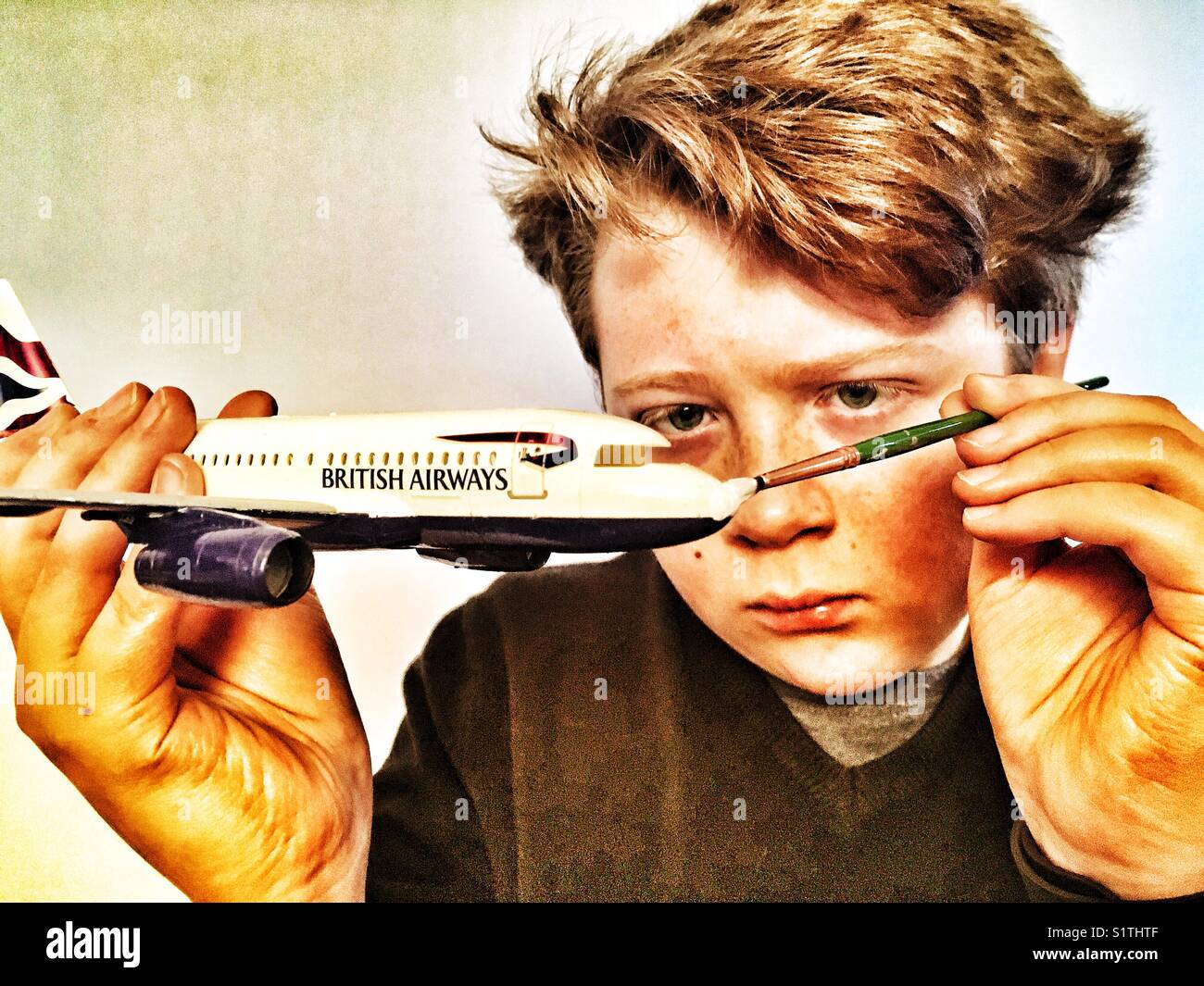 Paint job - Smartphone Captured Stock Image