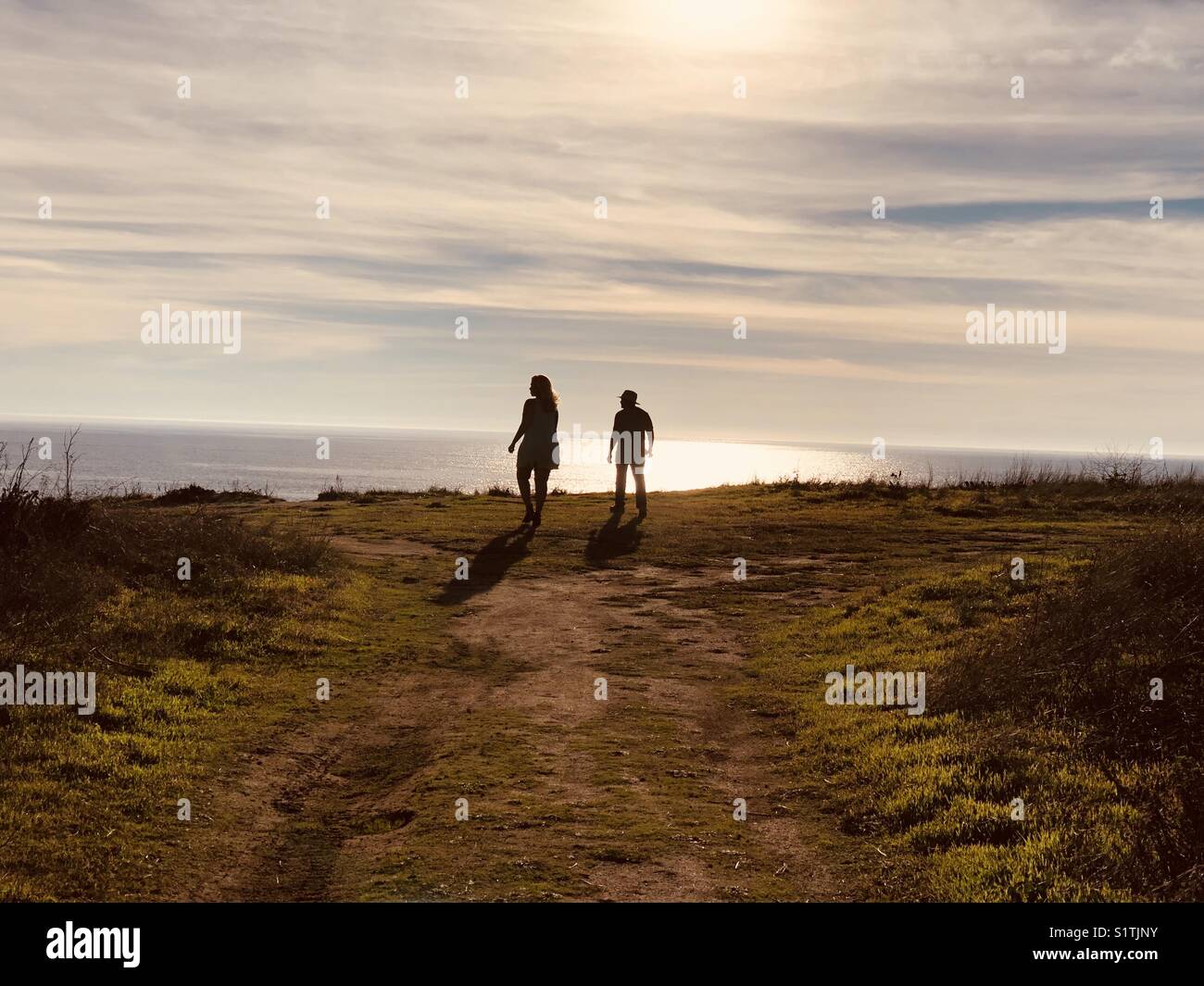 Evening stroll - Smartphone Captured Stock Image