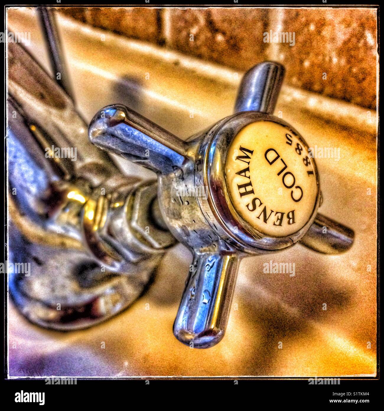 Col water tap Stock Photo