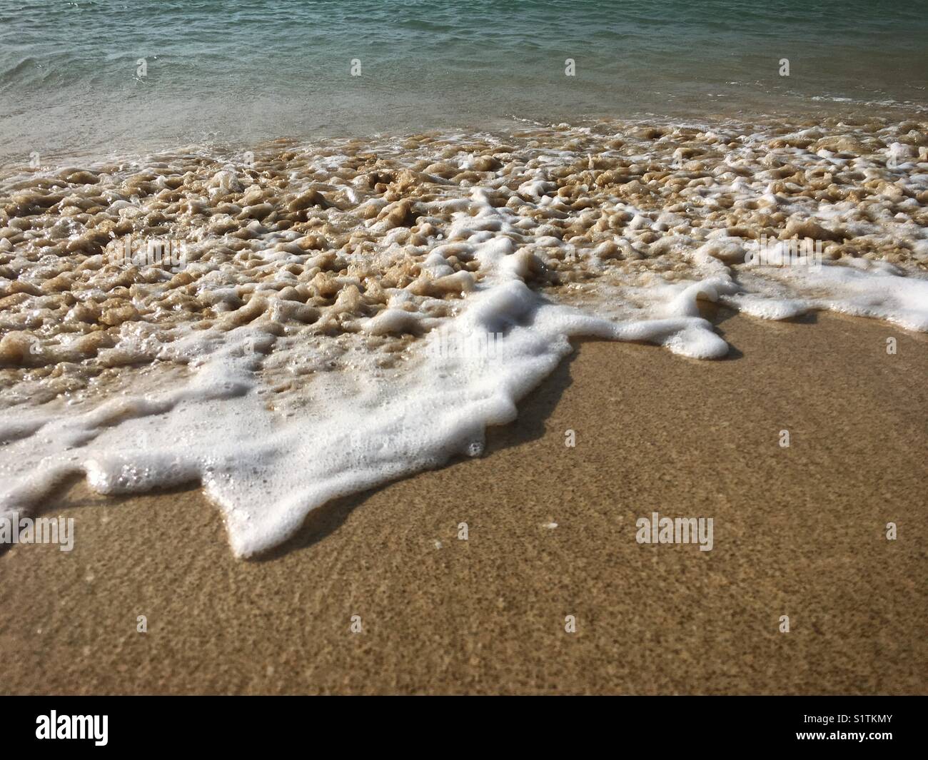 Sea and sand - Smartphone Captured Stock Image