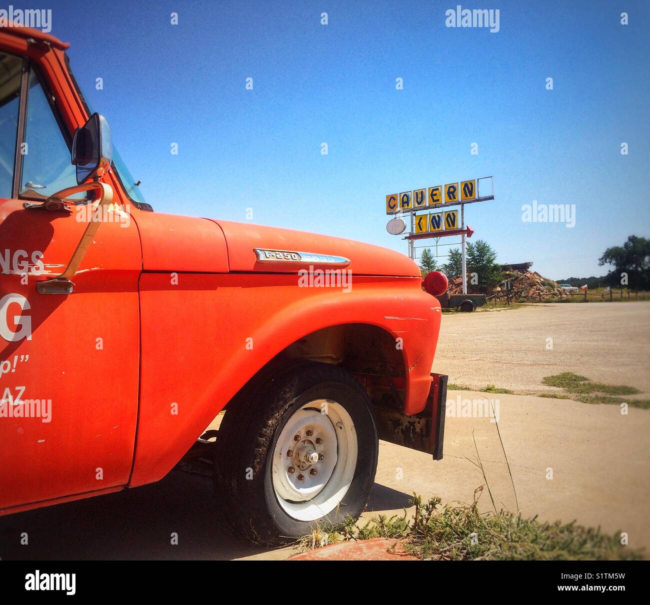Route 66, California, USA - Smartphone Captured Stock Image