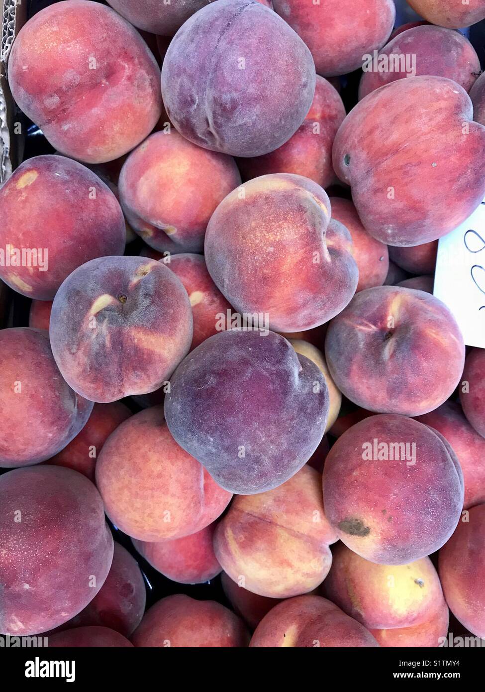 Ripe peaches - Smartphone Captured Stock Image