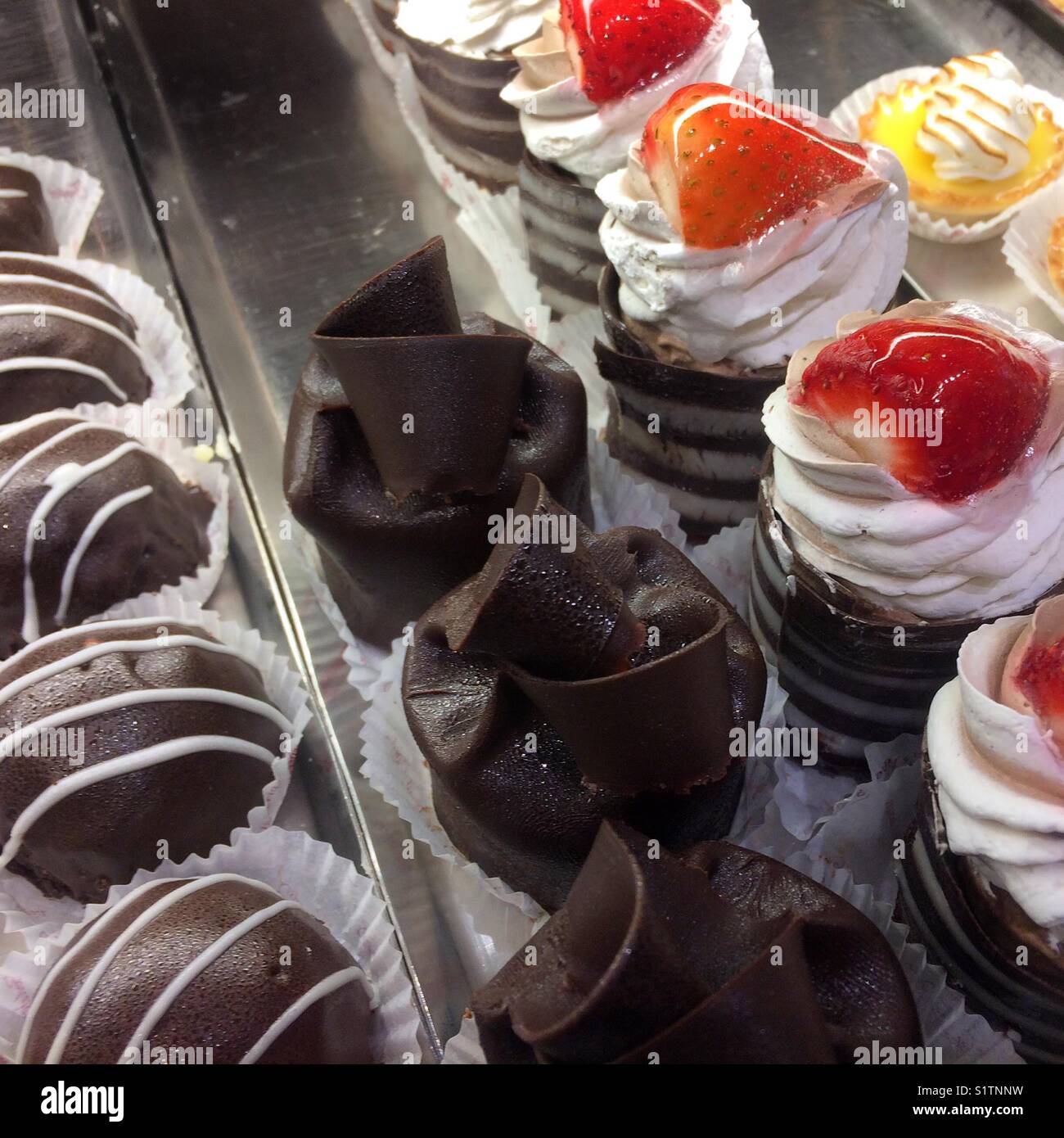 Ferrara Bakery and Cafe, Little Italy, New York City - Smartphone Captured Stock Image