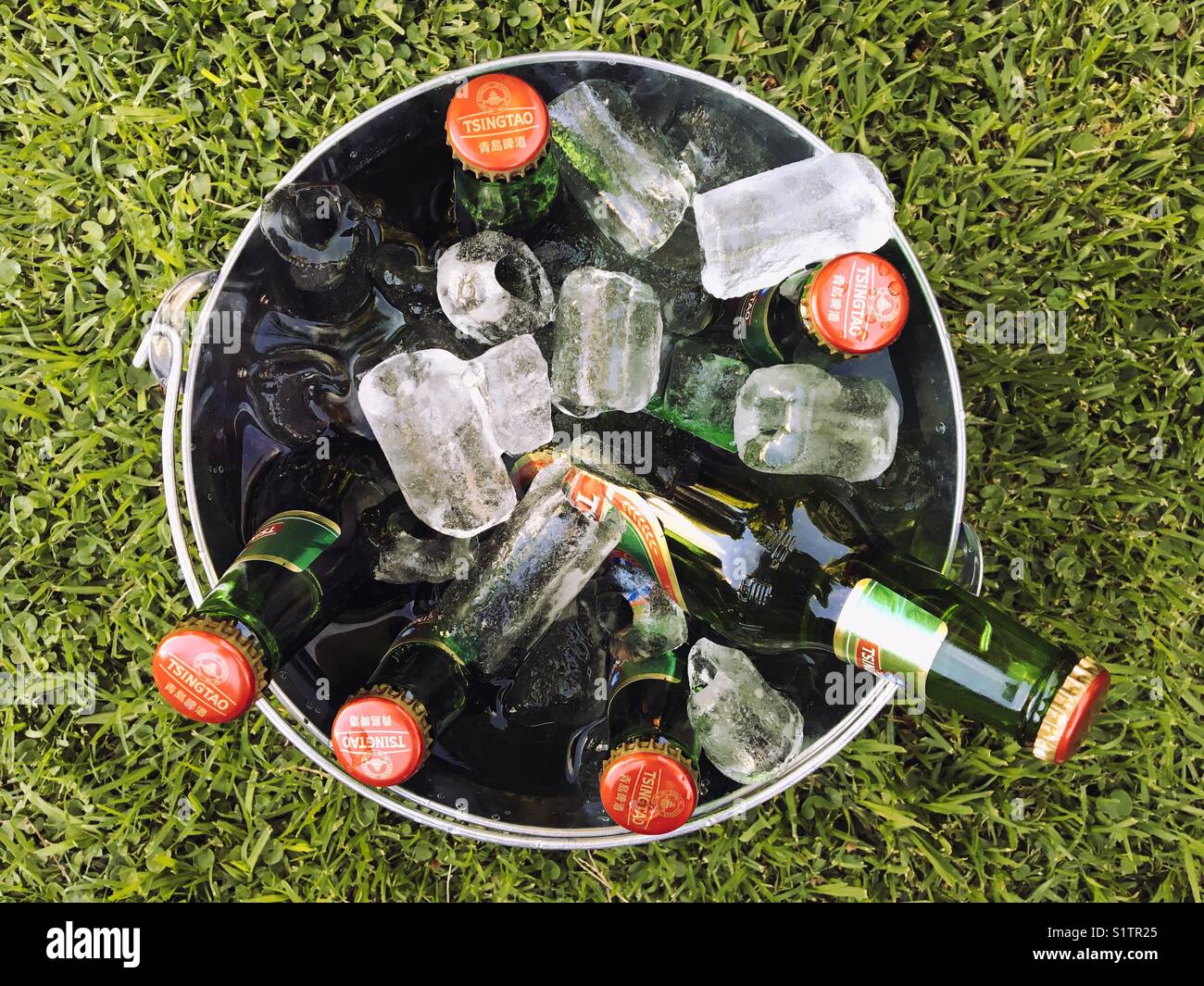 Beer ice - Smartphone Captured Stock Image