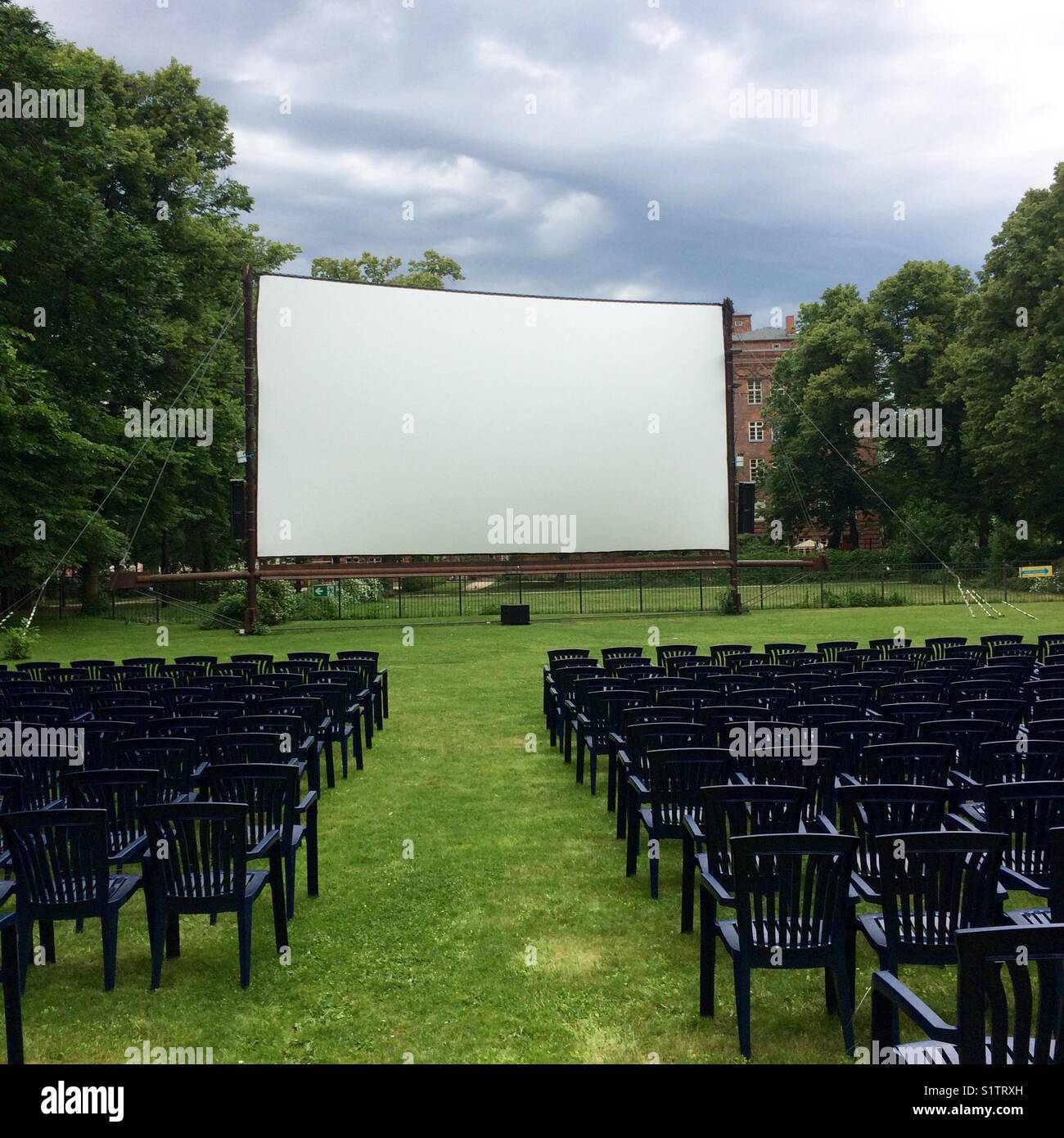 Blank screen - Smartphone Captured Stock Image