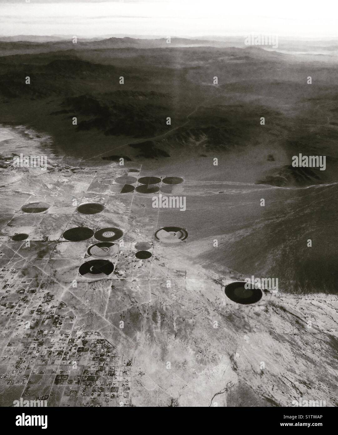 Aerial view - Smartphone Captured Stock Image