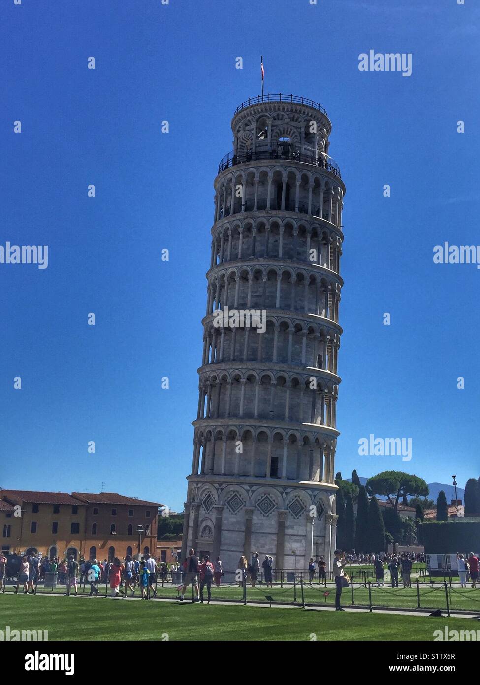 Leaning tower of Pisa, Italy Stock Photo