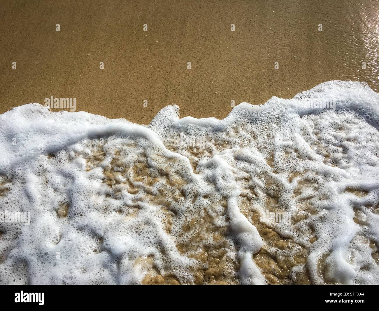 Sea and sand - Smartphone Captured Stock Image