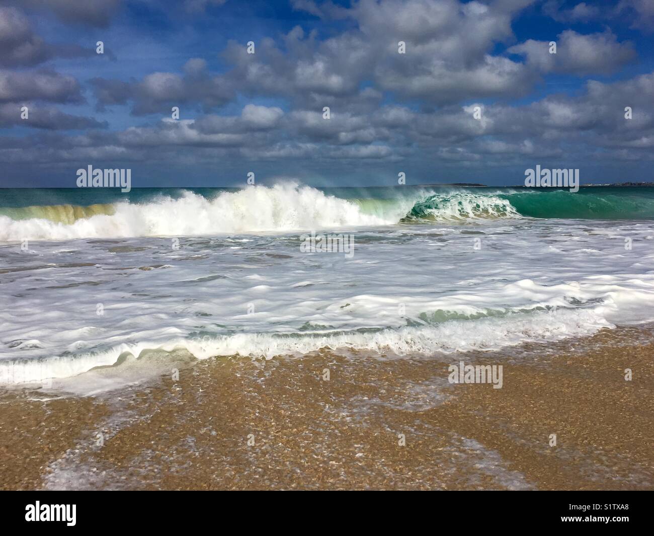 Ocean waves - Smartphone Captured Stock Image