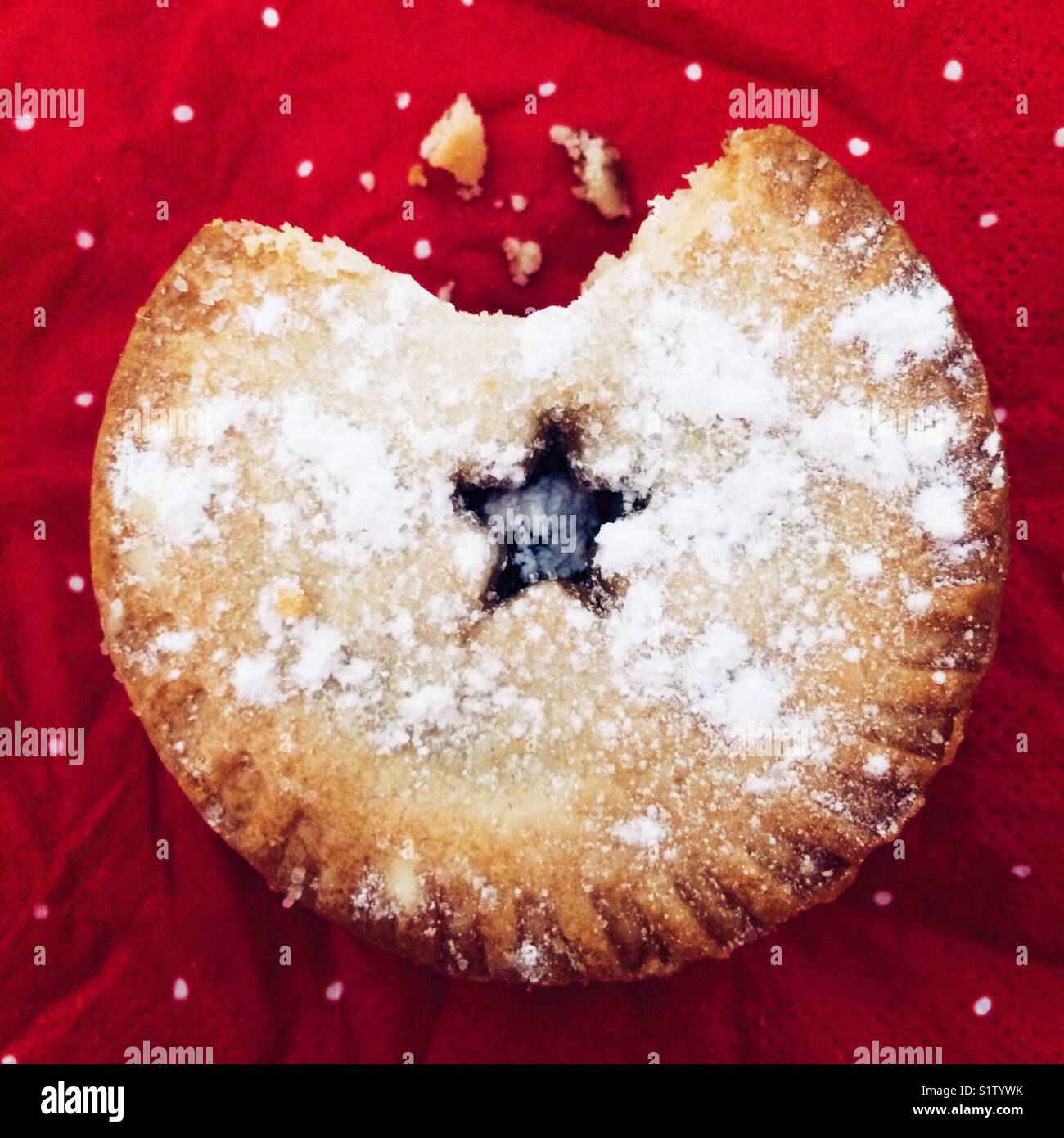 Mince pie christmas decorations