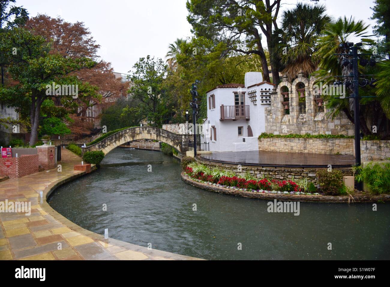 River Walk San Antonio - Smartphone Captured Stock Image