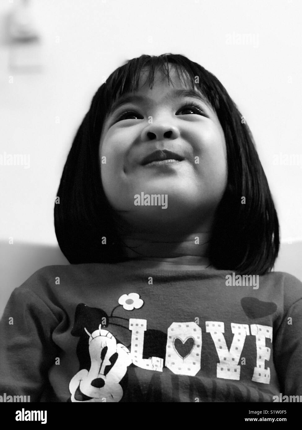 Black and white face hi-res stock photography and images - Alamy