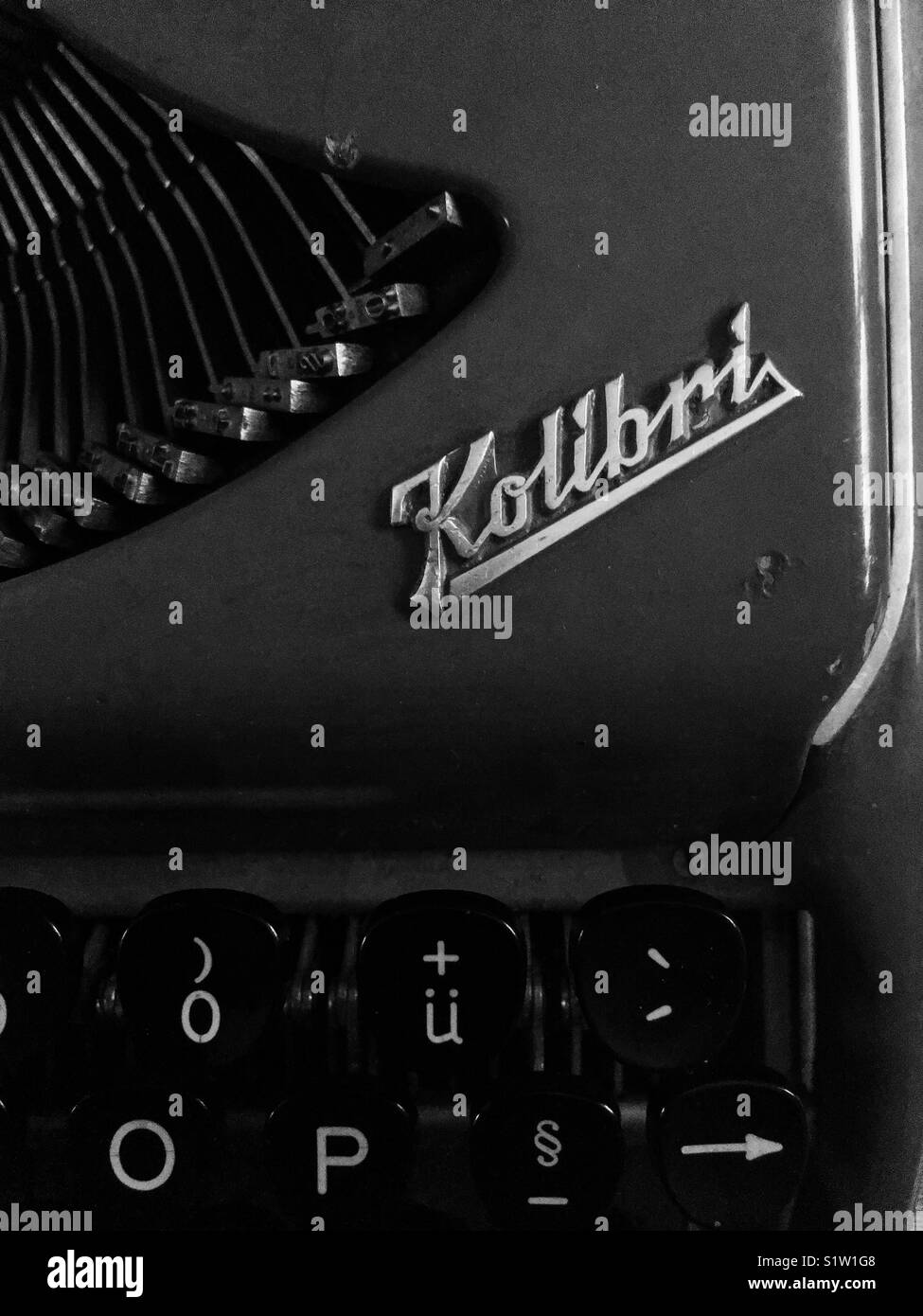 Famous old Typewriter Stock Photo
