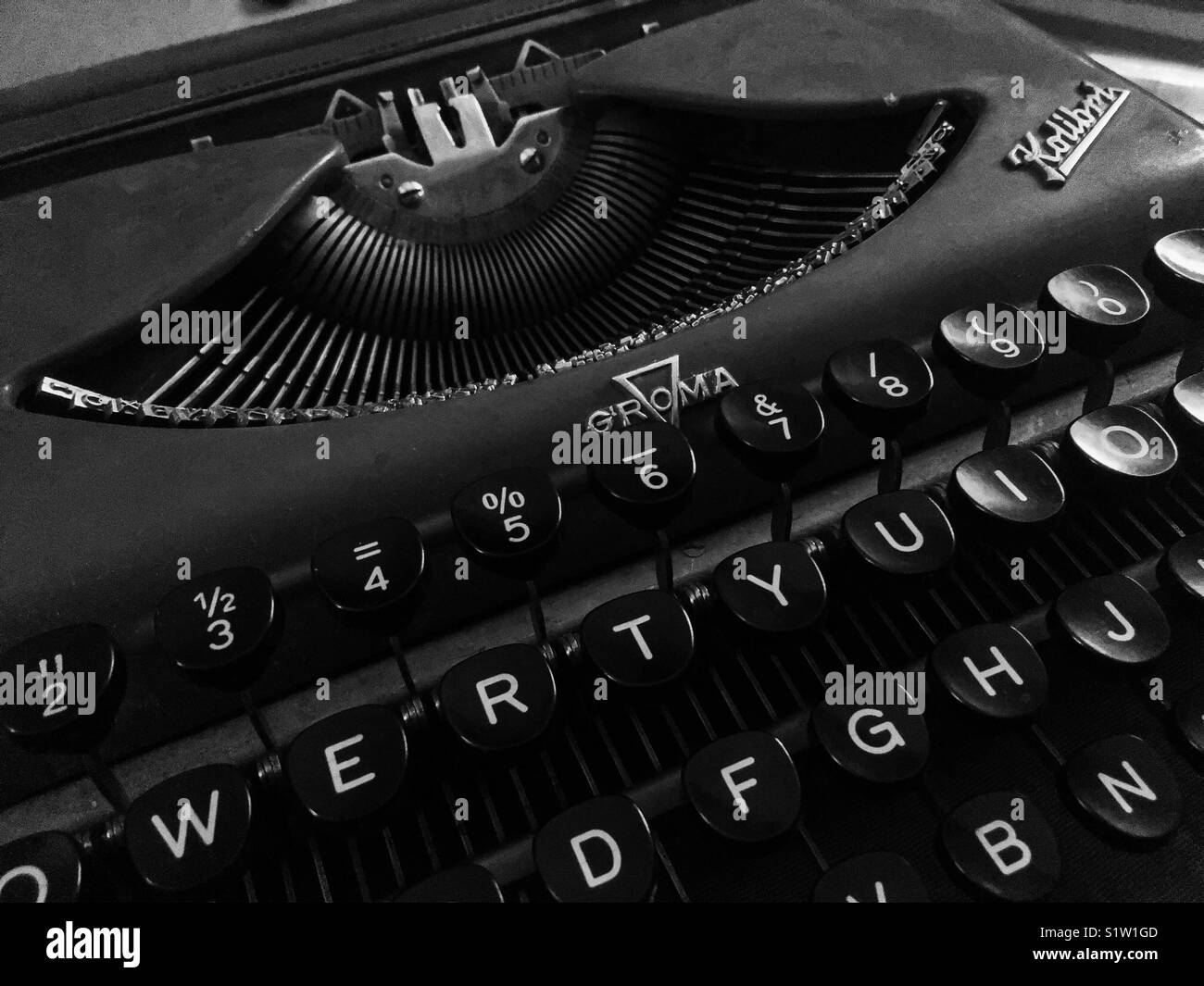 Famous old Typewriter Stock Photo