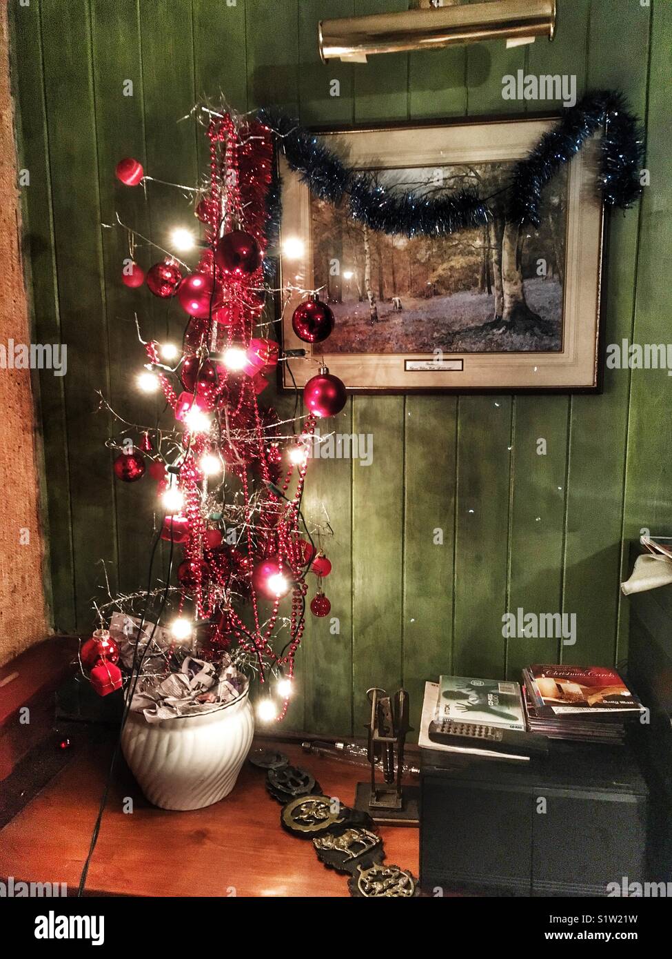 Christmas decorations - Smartphone Captured Stock Image