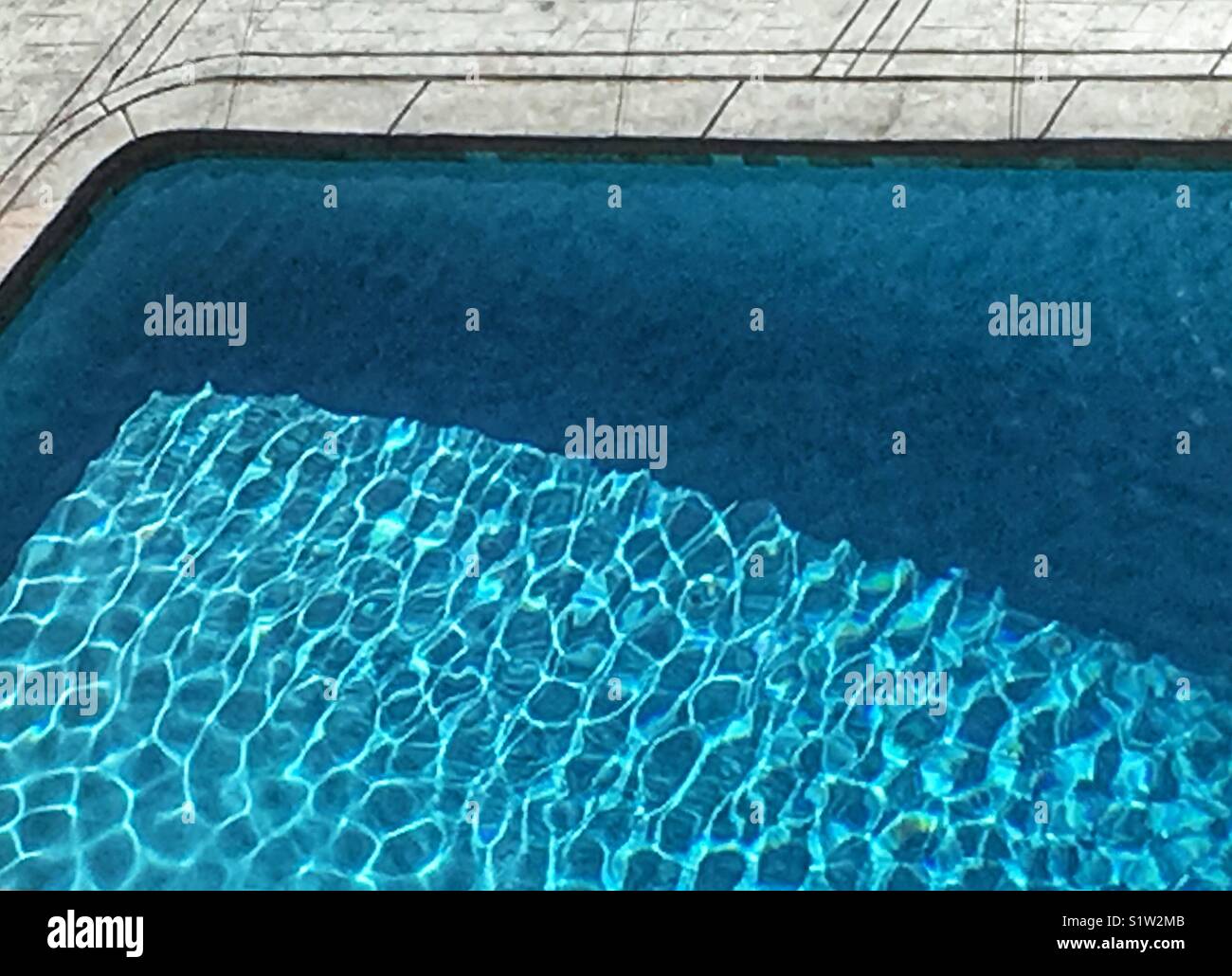 Swimming pool abstract, La Mesa, California Stock Photo Alamy