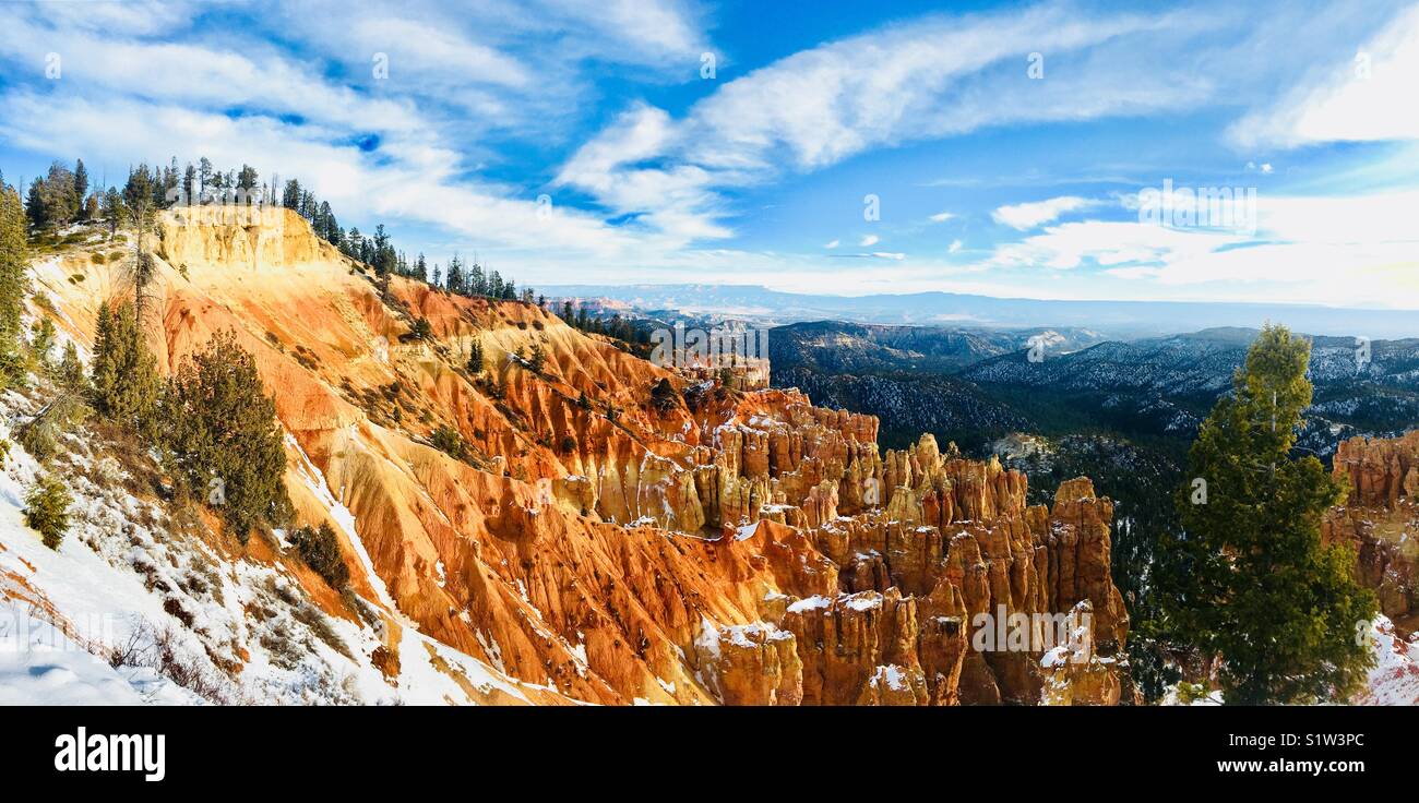 A beautiful morning at Bryce Canyon in Utah. - Smartphone Captured Stock Image