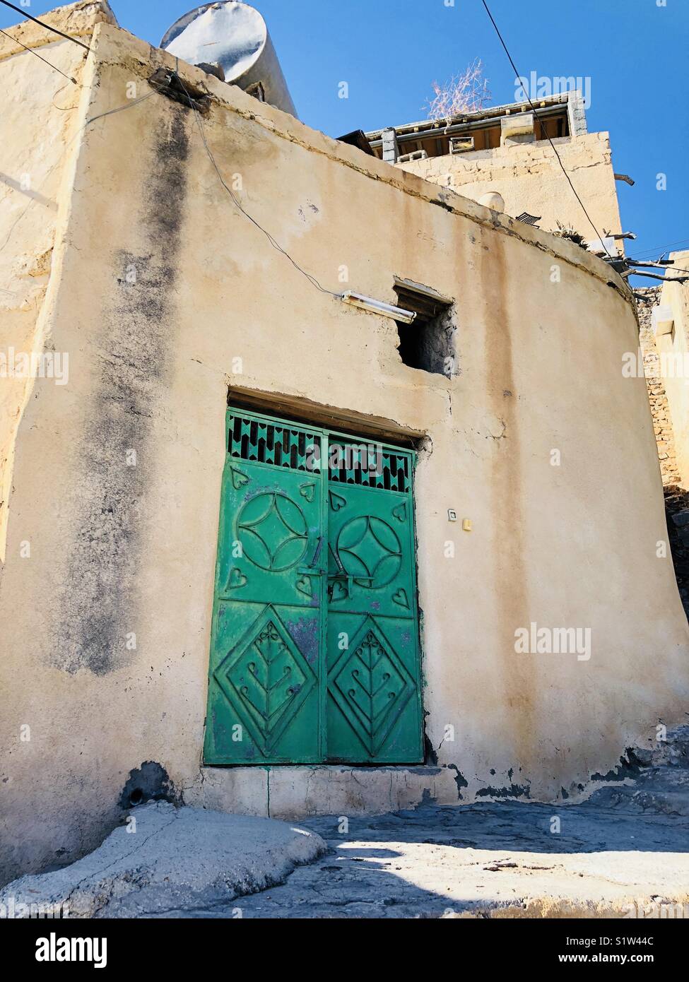 A house in Oman - Smartphone Captured Stock Image