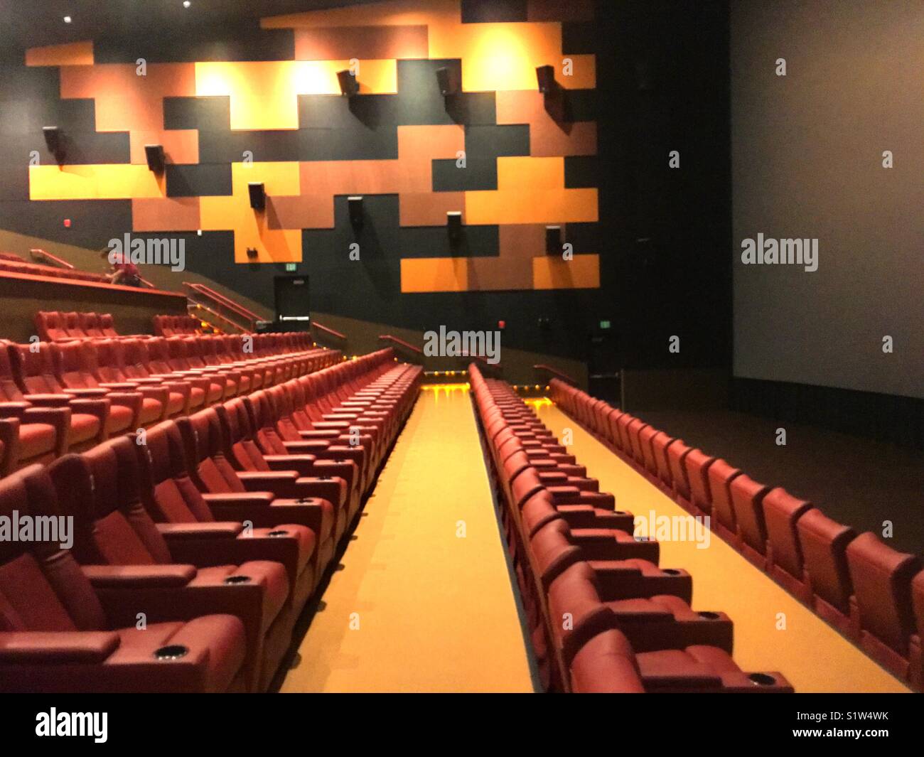 Movie Theater Luxury Seats Stock Photo 310953935 Alamy