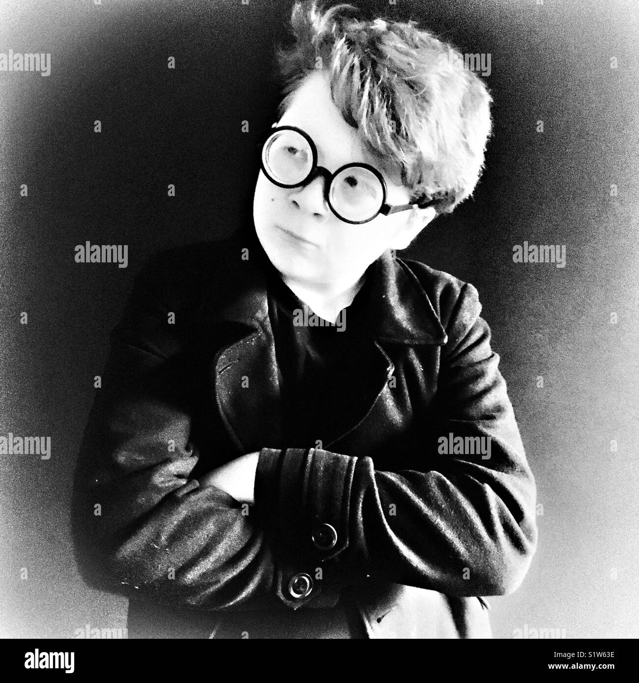 Geek! - Smartphone Captured Stock Image