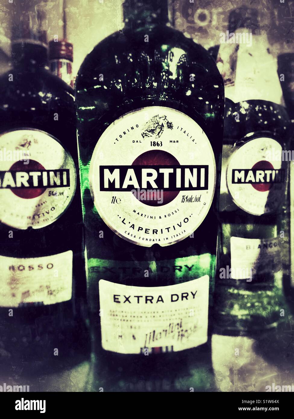 Martini Extra Dry Stock Photo Alamy