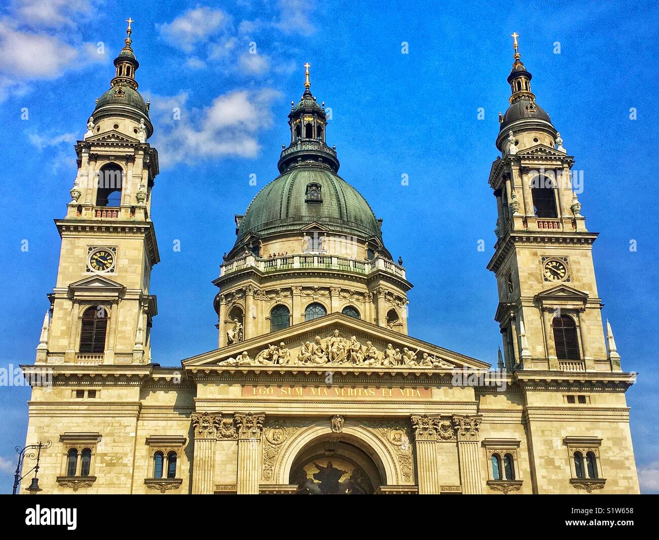 St Stefan Basilica Stock Photo - Alamy