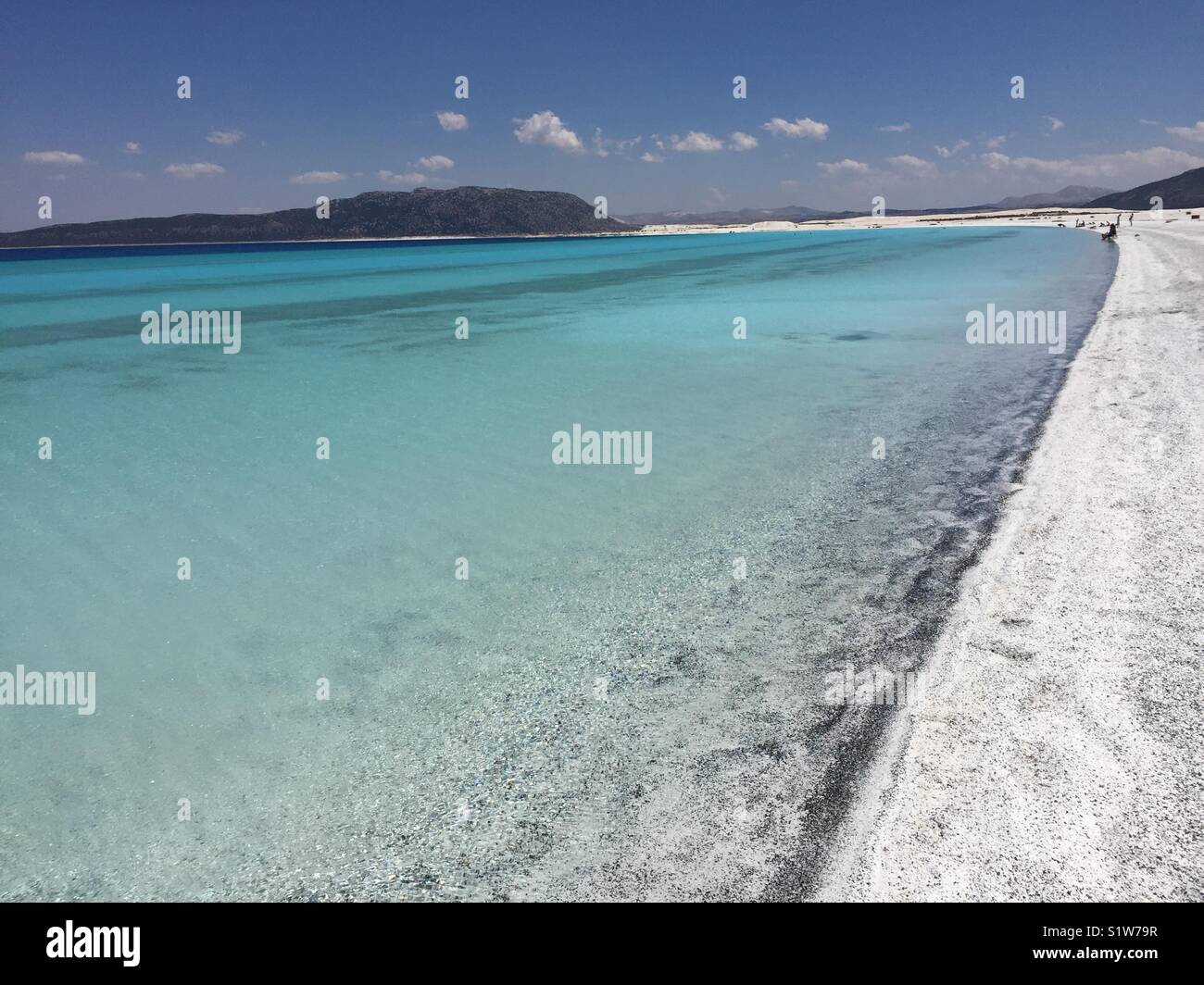Turkish Maldives called Salda Lake Stock Photo - Alamy
