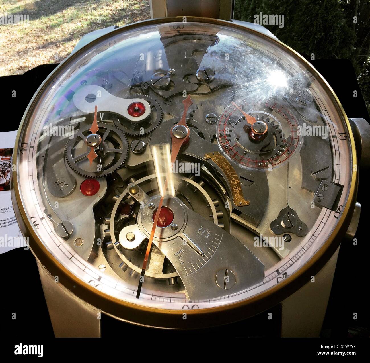 At Smith’s Time Shop, West Dennis, Cape Cod, Massachusetts Stock Photo