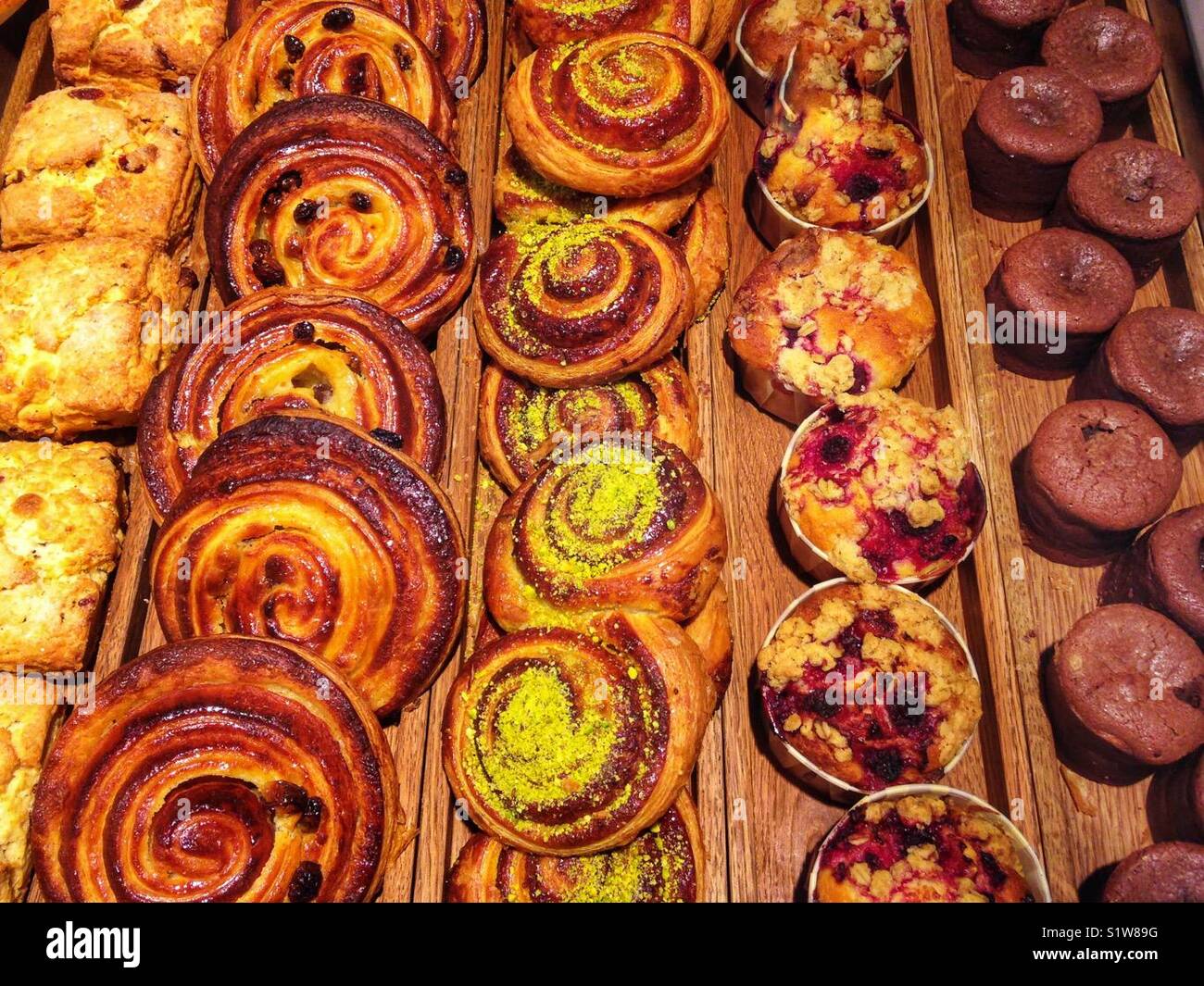 Pastry Shop bakery foods Stock Photo Alamy