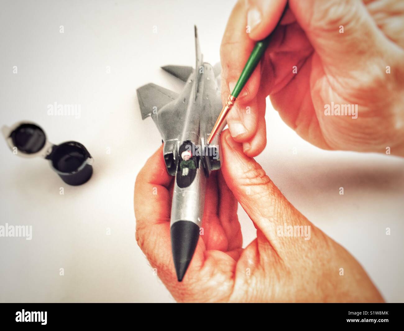 Mig-23S - Smartphone Captured Stock Image