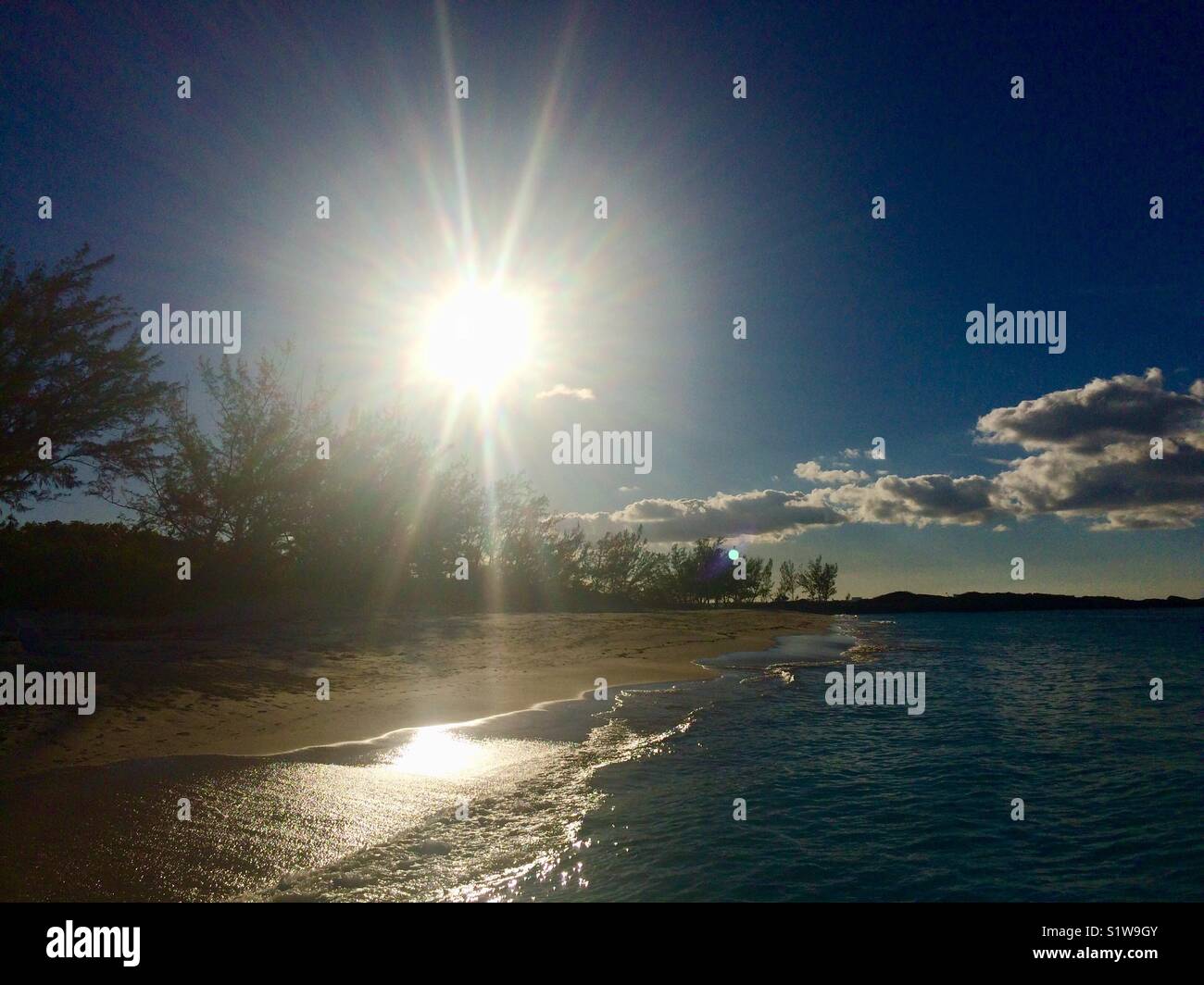 Sun, sea and sand Stock Photo
