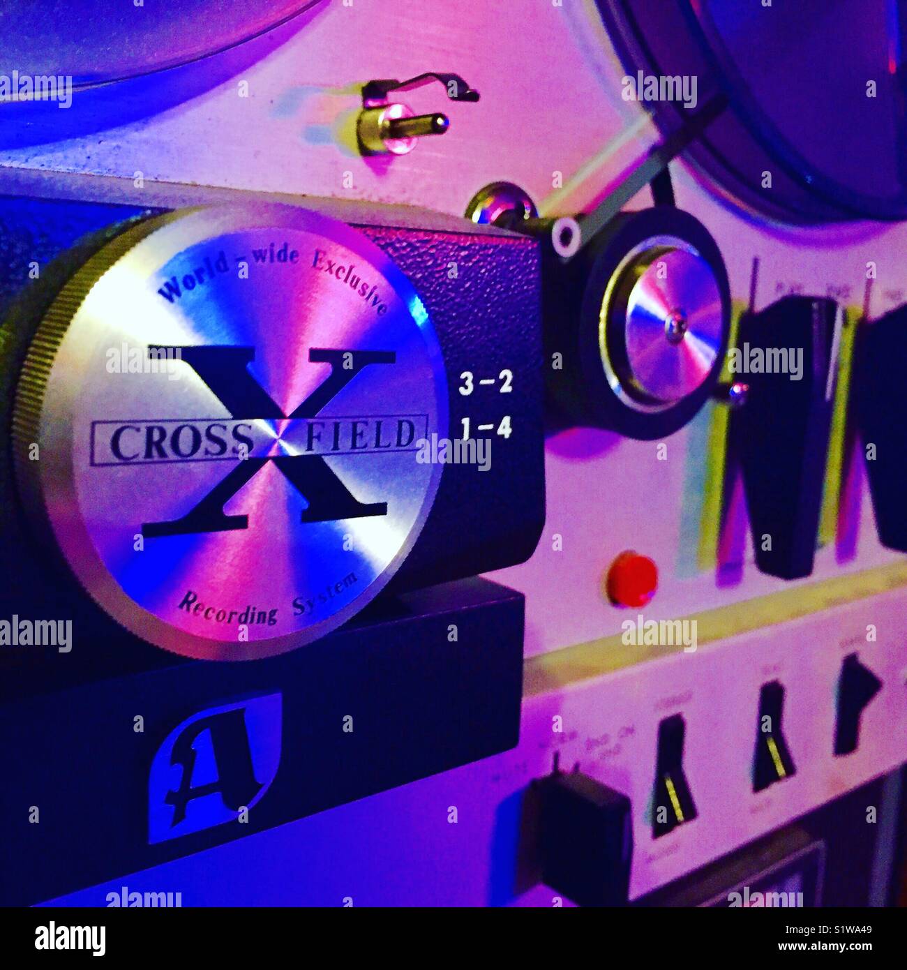 Reel To Reel Recorder Stock Photo Alamy