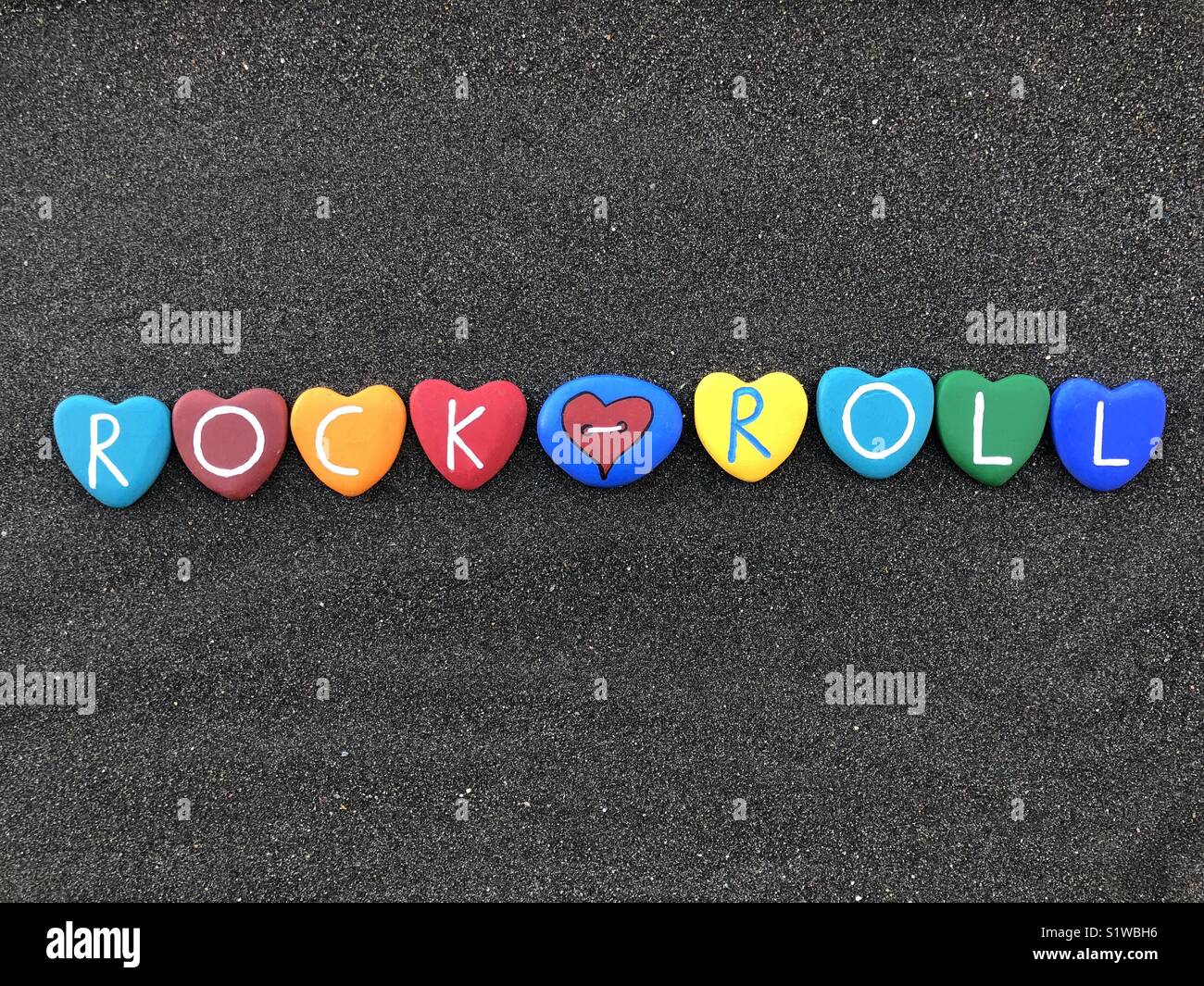 Rock and Roll my love - Smartphone Captured Stock Image