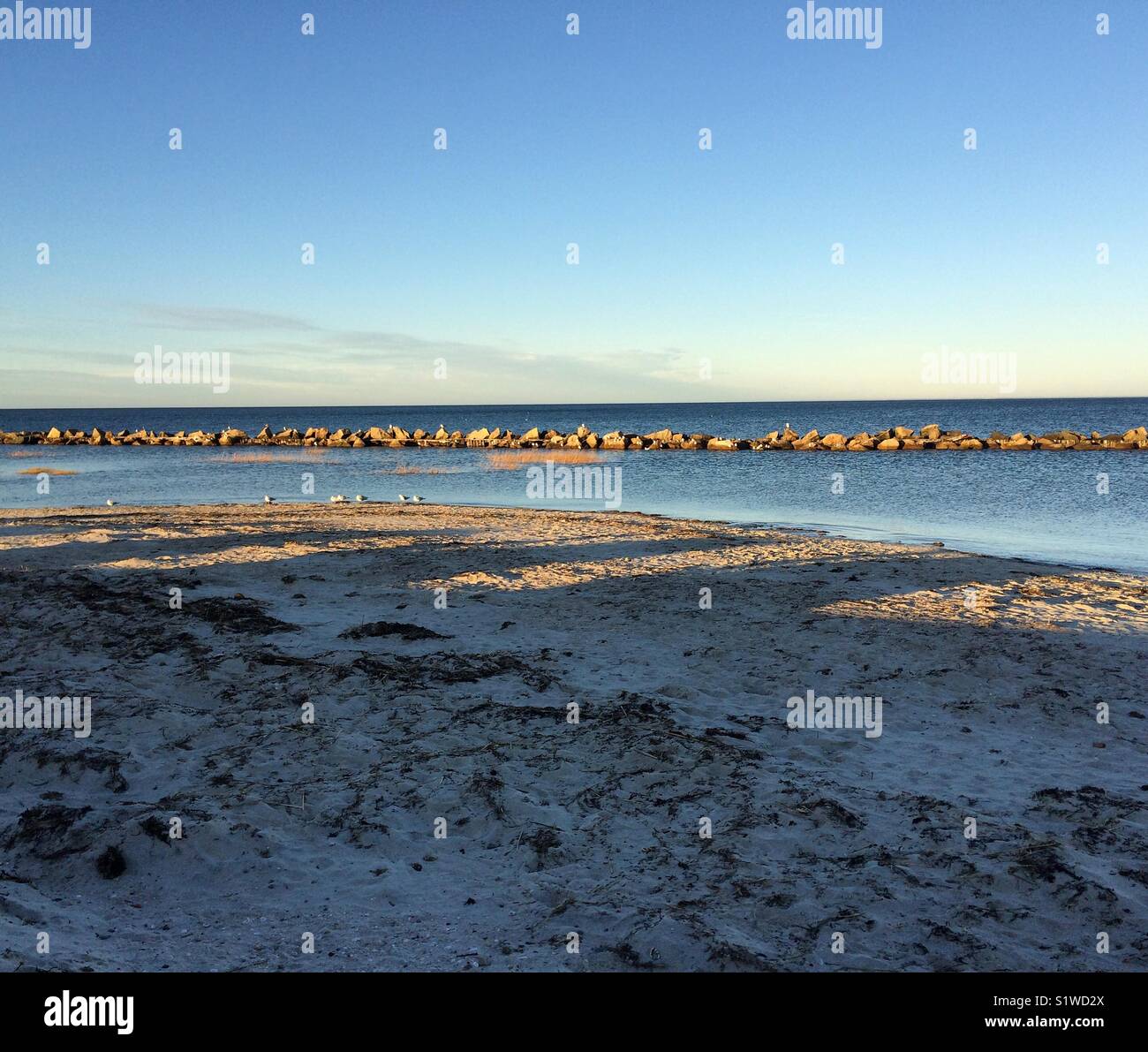 Corporation Beach, Cape Cod, Massachusetts, United States - Smartphone Captured Stock Image
