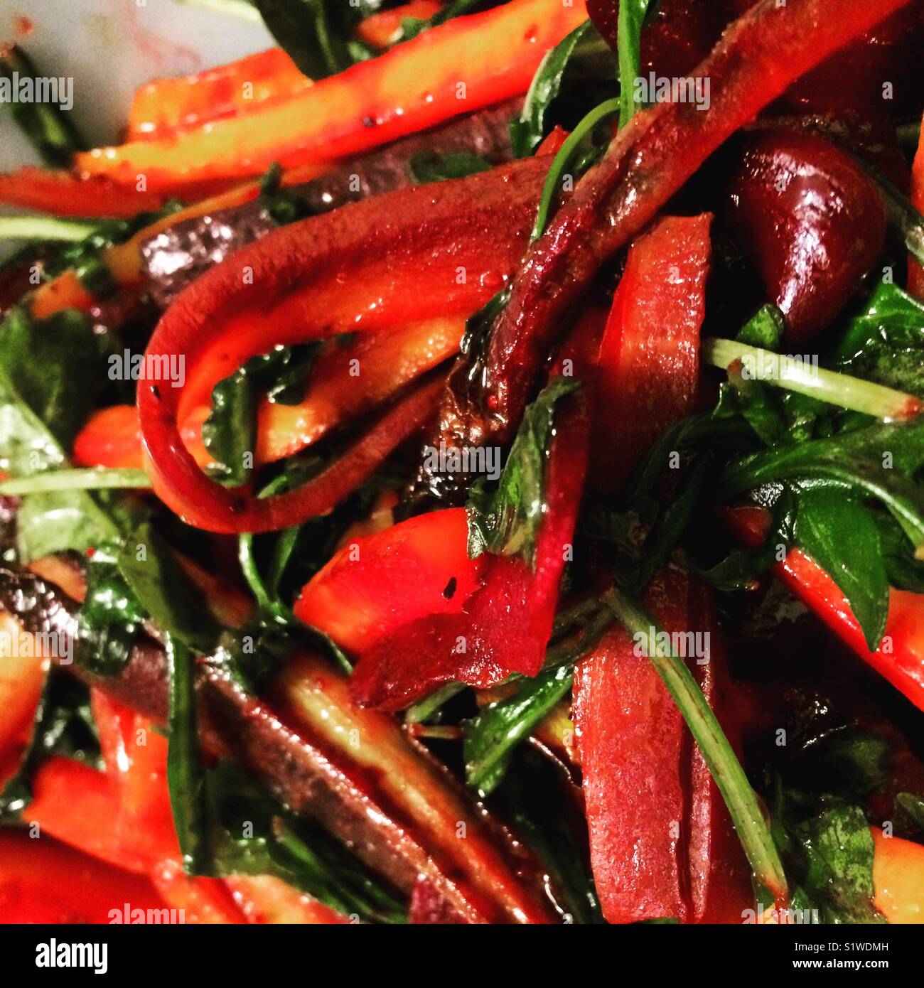 Mixed vegetable dish Stock Photo Alamy